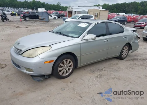 2004 Lexus Es из США, поврежденный, VIN JTHBA30G245010816